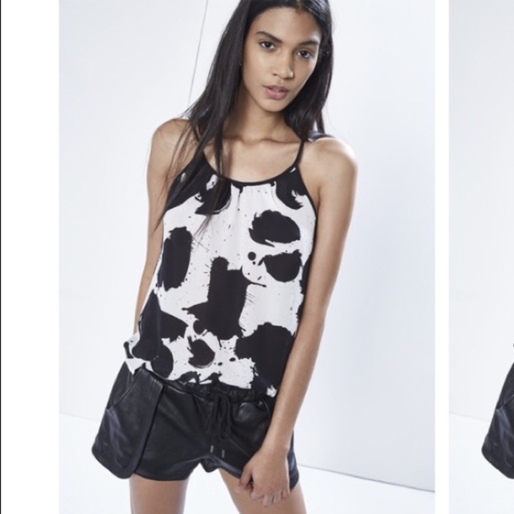 NWOT Rebecca Minkoff Silk Top